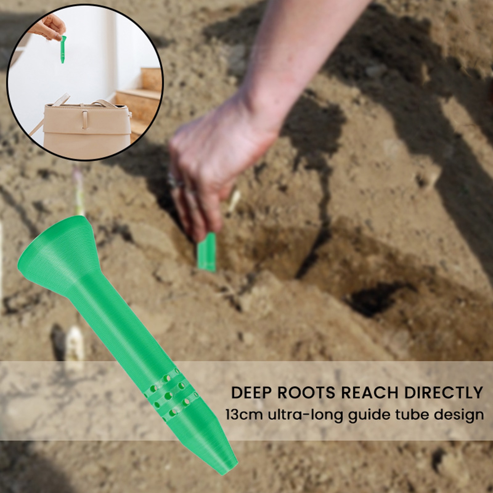 Plant Parent Kit - Gardening Irrigation Plastic Funnel 13cm Ultra-Long