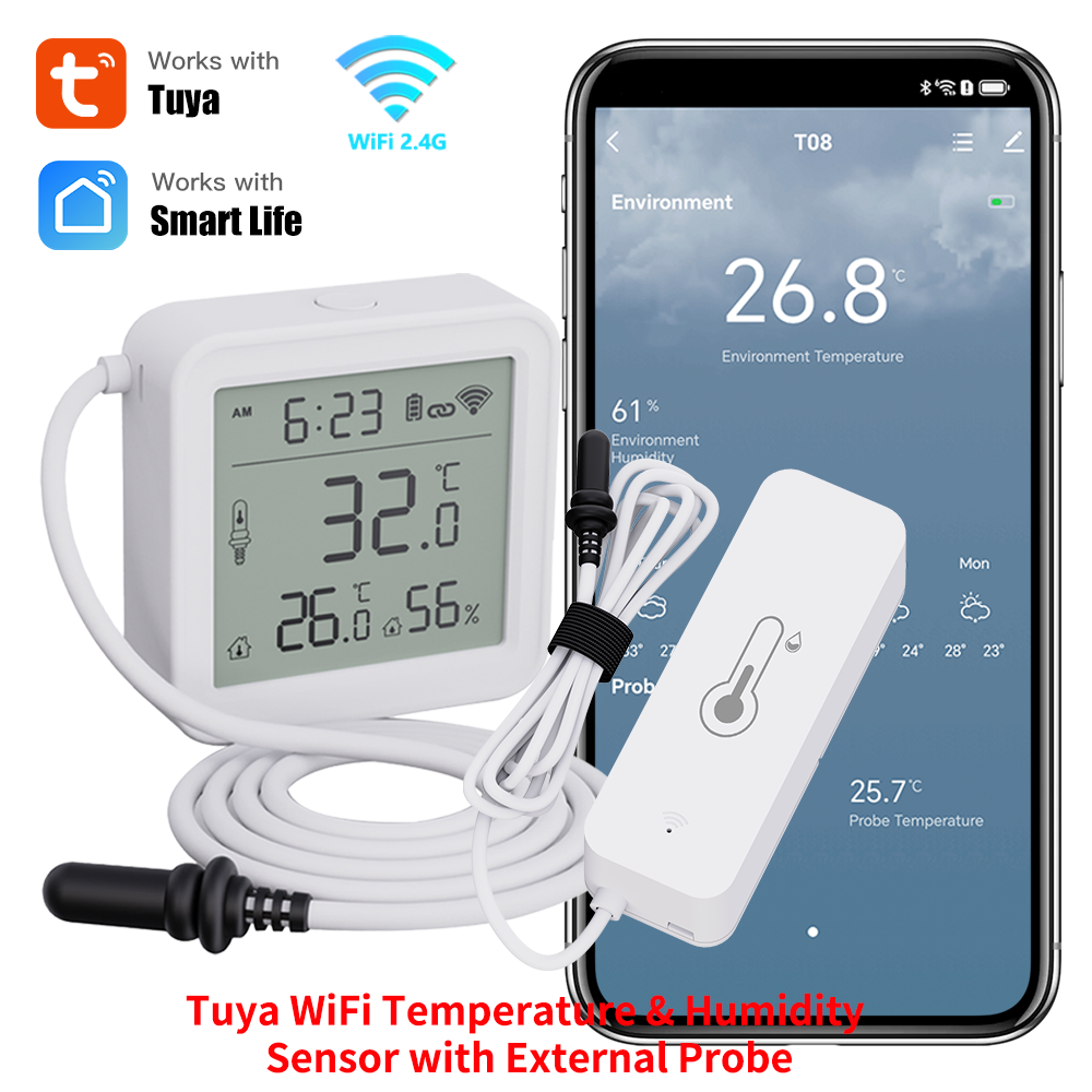 Plant Parent App - Tuya WiFi Temperature Humidity Sensor with