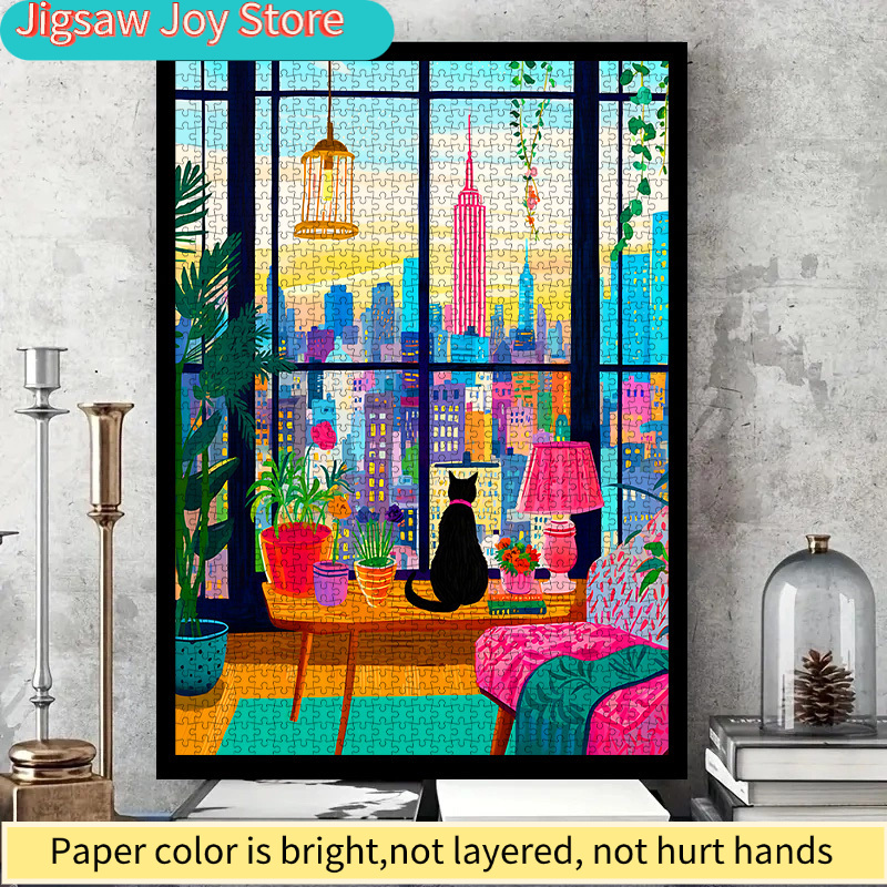 DIY Paper Puzzle, New York Cit - Parent Of Plant のレビューと価格
