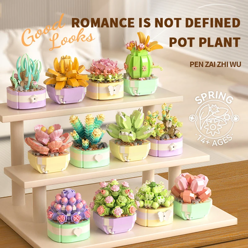 Flower Succulents Building Blo - Plant Parent Kit のレビューと価格