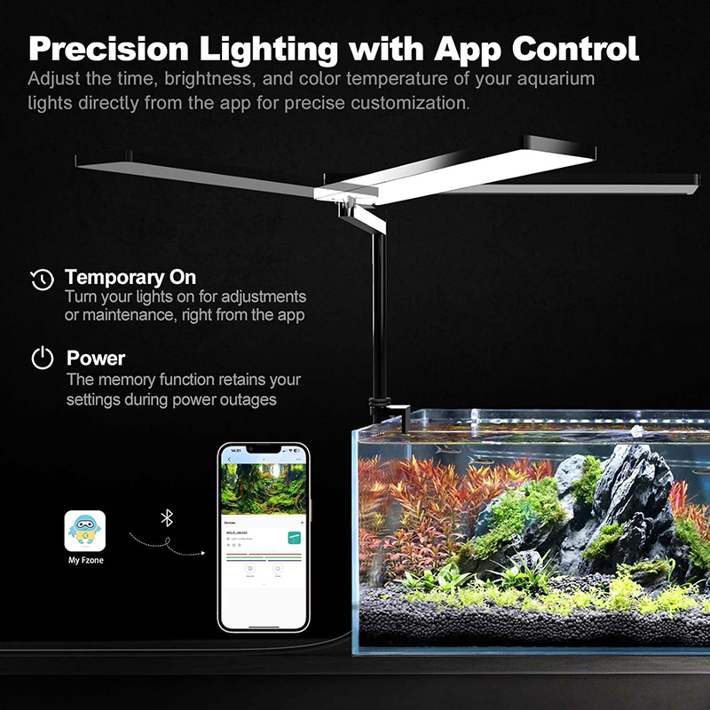 FZONE Solo Series Nano LED Aqu - Plant Parent App のレビューと価格