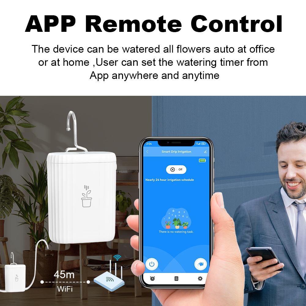 Tuya WiFi Intelligent Watering - Plant Parent App のレビューと価格