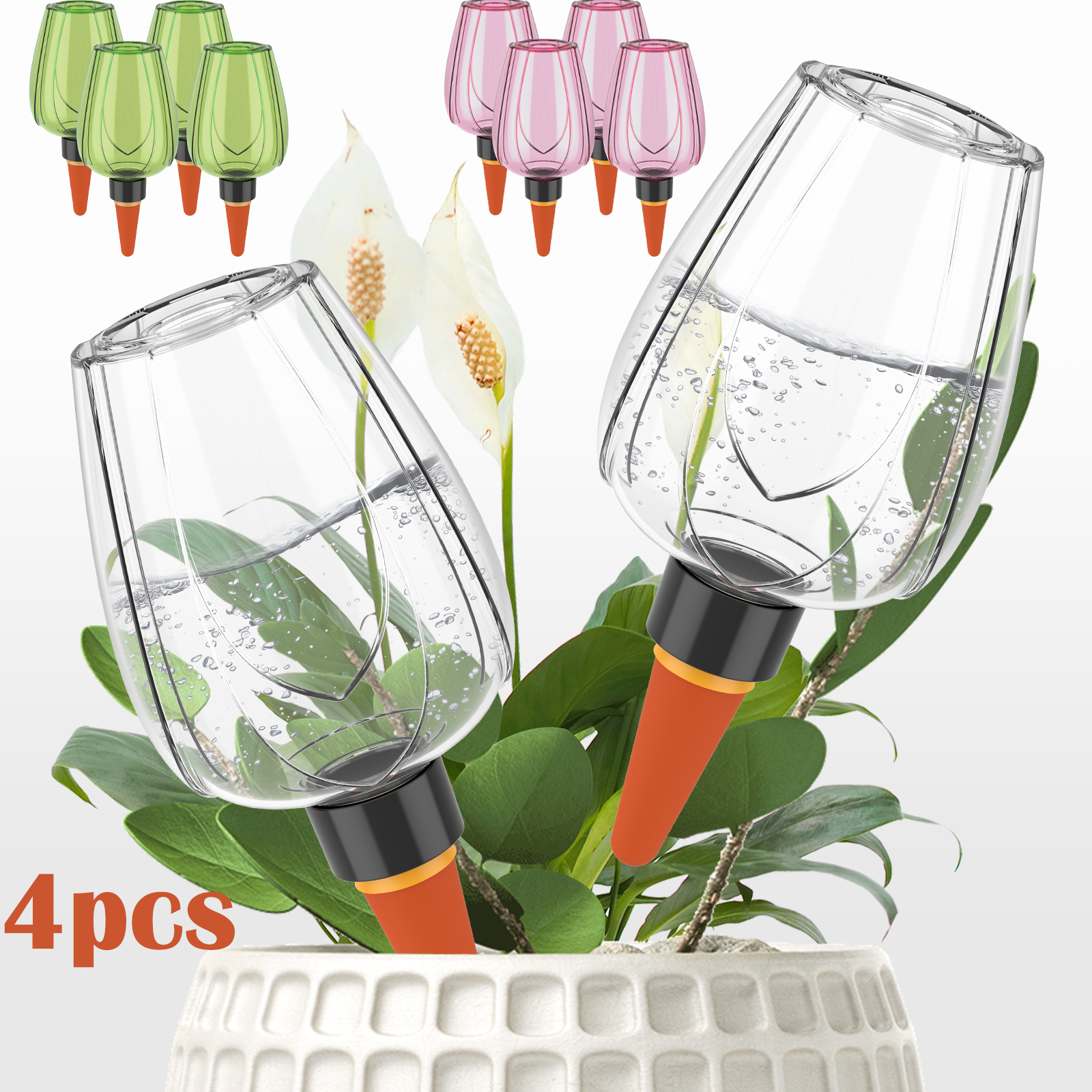 4Pcs Plant Watering Balls 350M - Plant Parent Kit のレビューと価格