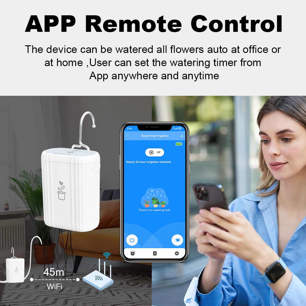 Tuya WiFi Smart Drip Irrigatio - Plant Parent Kit のレビューと価格