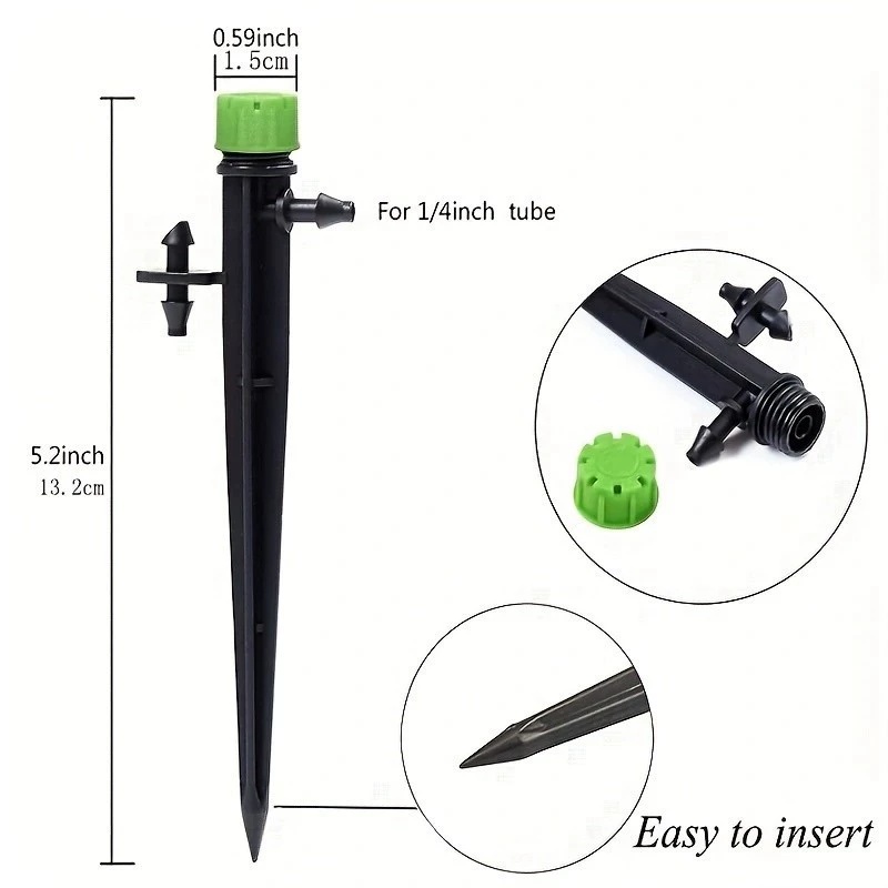 Drip Emitters Tube PE Pipe Adj - Plant Parent Kit のレビューと価格