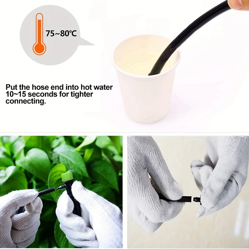 Drip Emitters Tube PE Pipe Adj - Plant Parent Kit のレビューと価格