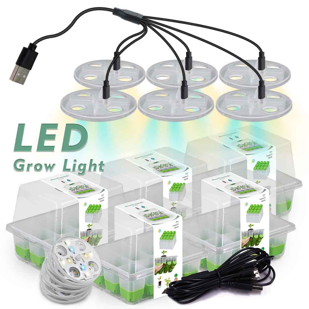 LED Grow Light Seedling Starte - Plant Parent Kit のレビューと価格