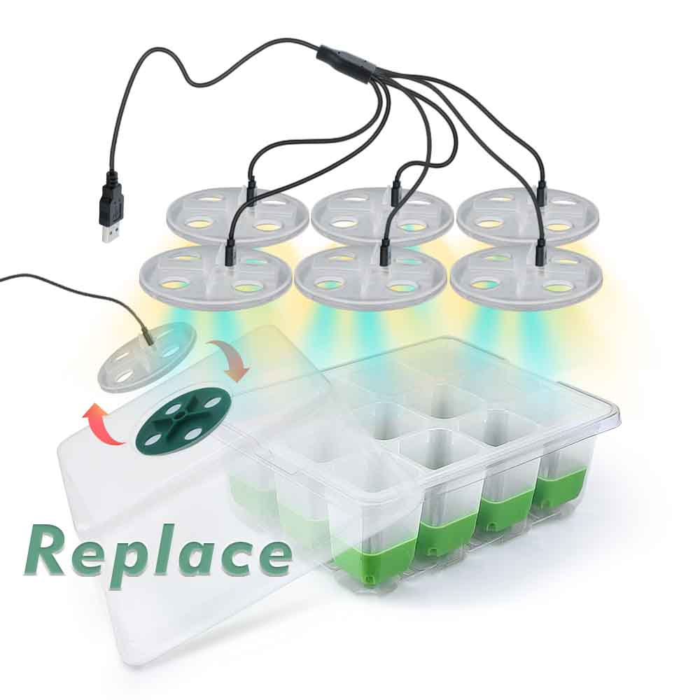 LED Grow Light Seedling Starte - Plant Parent Kit のレビューと価格