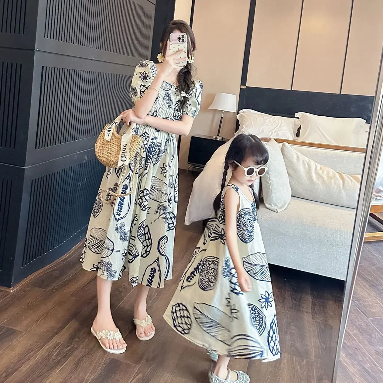 Women Smock Dresses Korean Sis - Parent Of Plant のレビューと価格