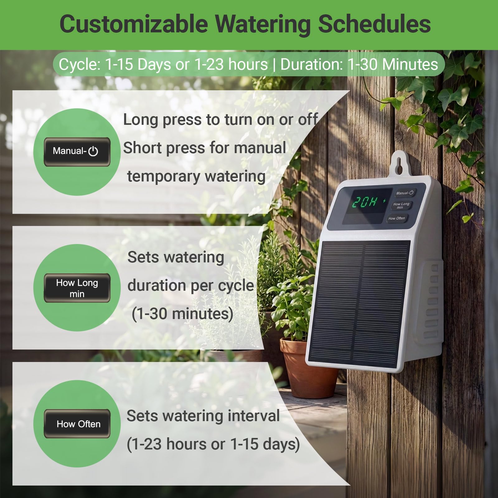 Upgraded Solar Drip Irrigation - Plant Parent Kit のレビューと価格