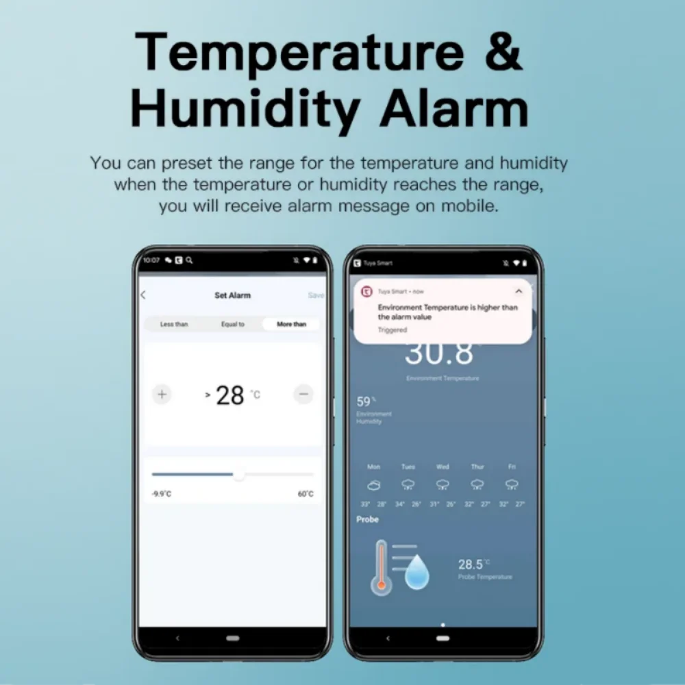 Tuya WiFi Temperature Humidity - Plant Parent App のレビューと価格