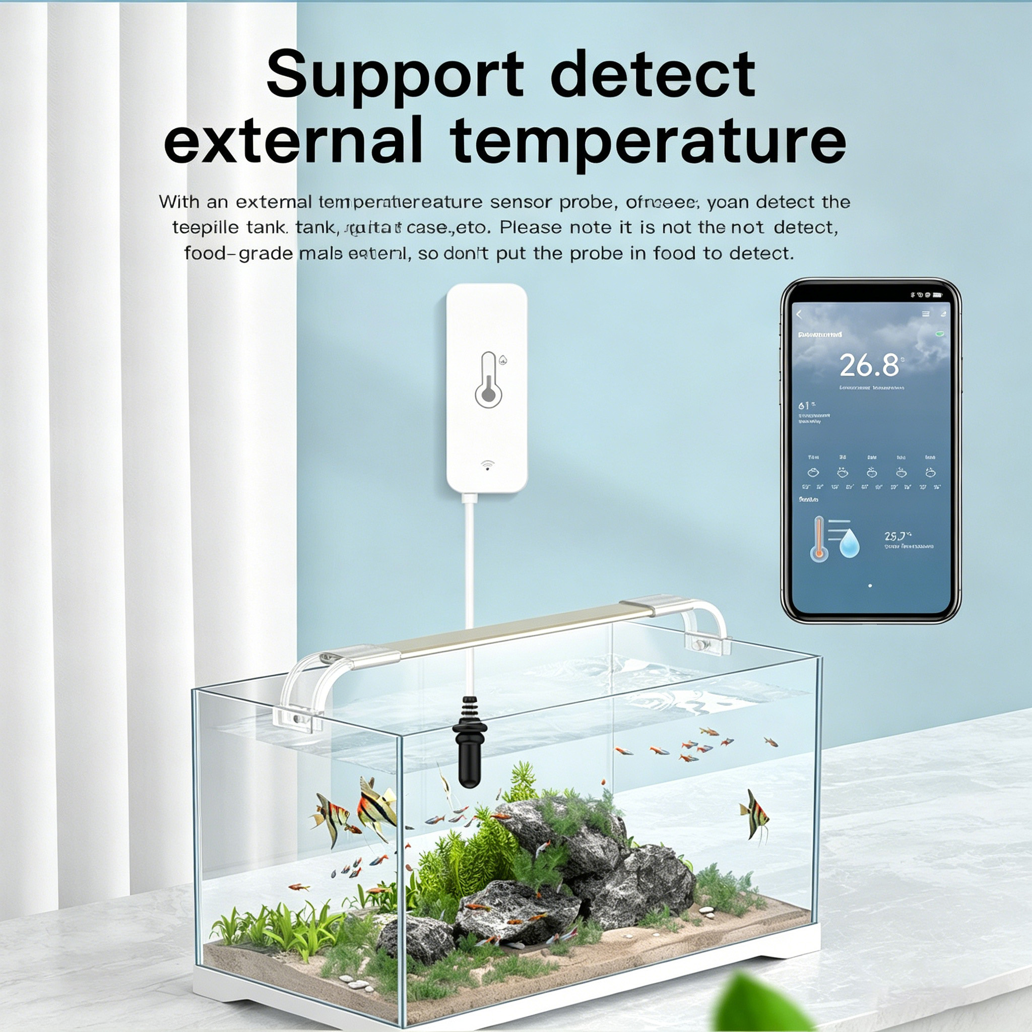 Tuya WiFi Temperature Humidity - Plant Parent App のレビューと価格