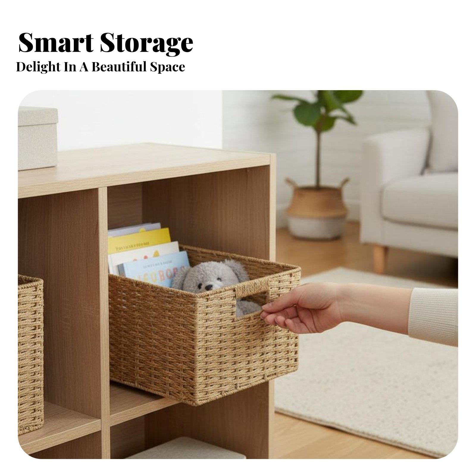 Woven Storage Container Japane - Is Plant Parent Free To Use のレビューと価格