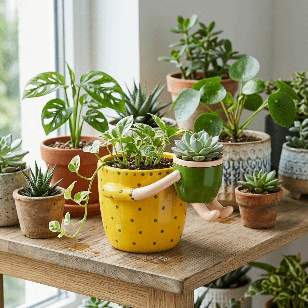 Resin Parent-child Flowerpot F - Parent Of Plant のレビューと価格