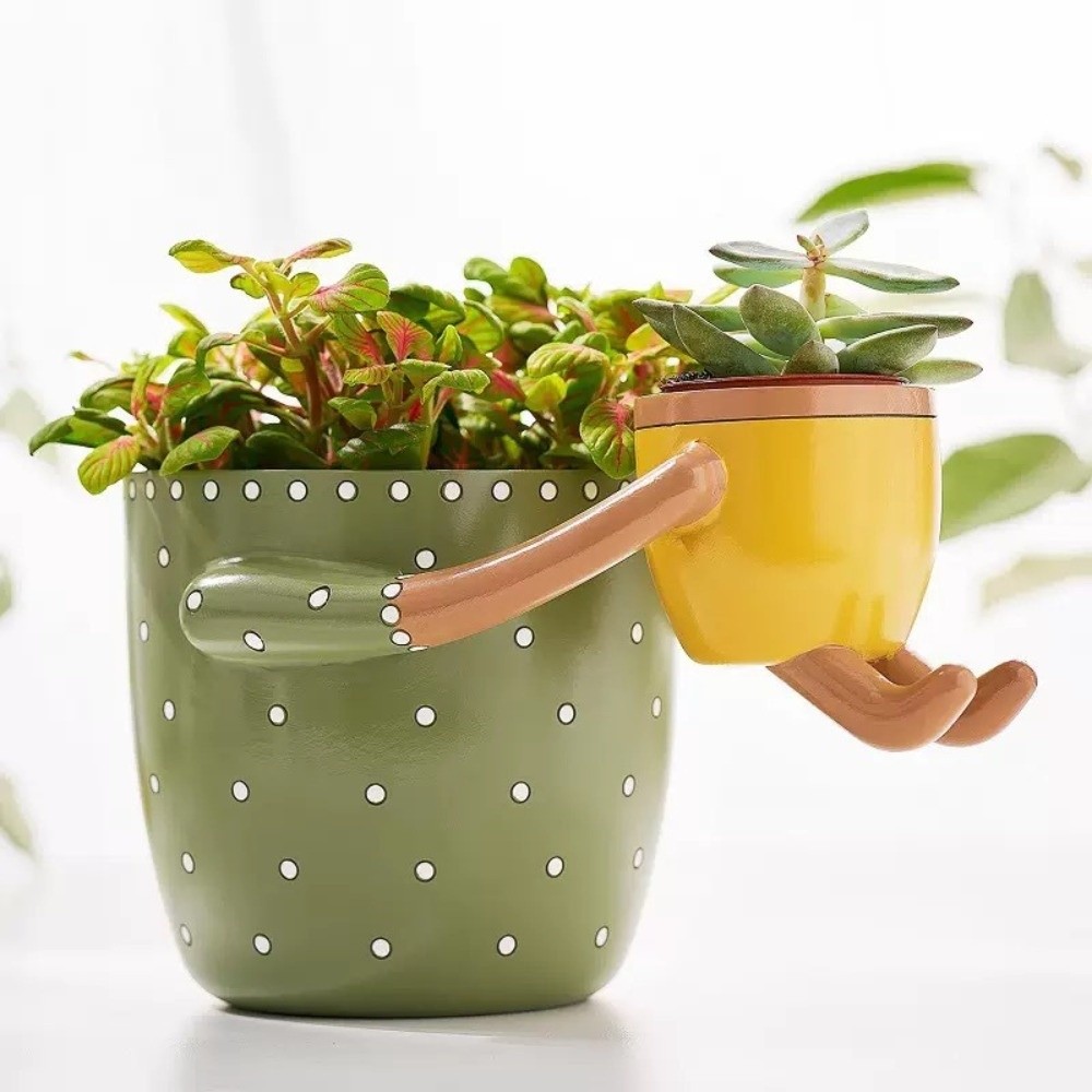 Resin Parent-child Flowerpot F - Parent Of Plant のレビューと価格