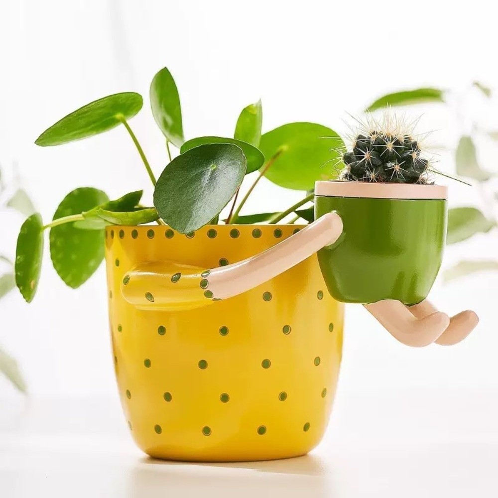 Resin Parent-child Flowerpot F - Parent Of Plant のレビューと価格