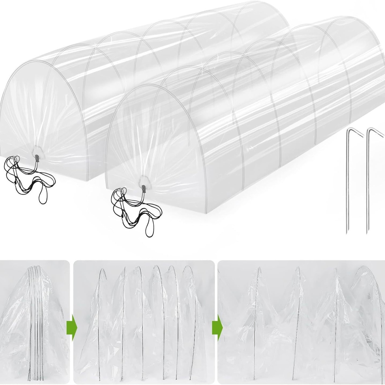 2 in 1 Greenhouse Tunnel Green - Plant Parent Kit のレビューと価格