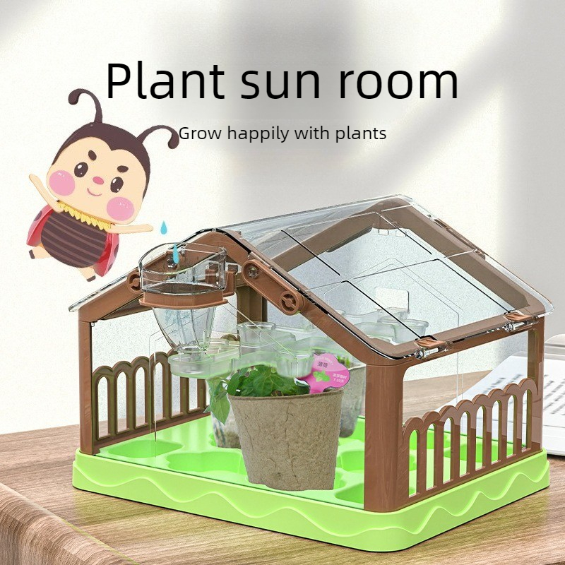 Kids Mini Greenhouse with LED  - Is Plant Parent Free To Use のレビューと価格