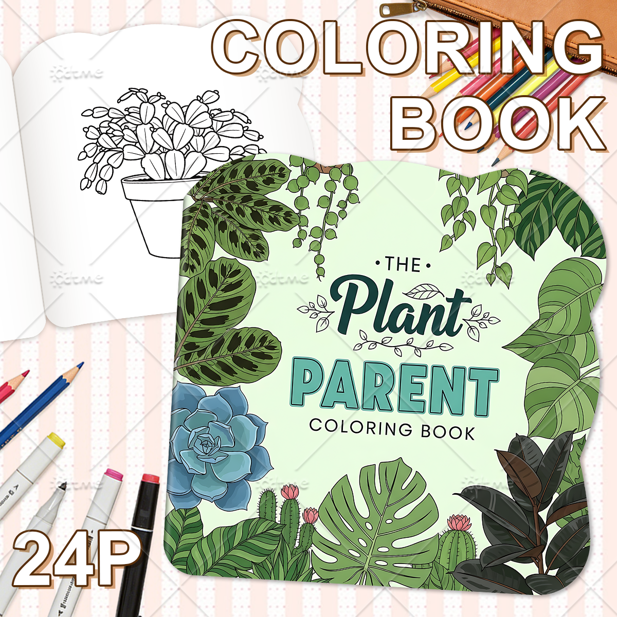 THE Plant PARENTE Coloring Boo - Parent Of Plant のレビューと価格